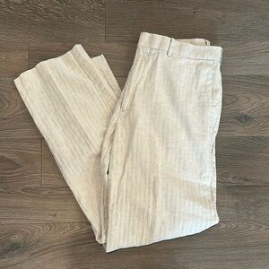 Perry Ellis Tan Chinos Lightweight Business Casual